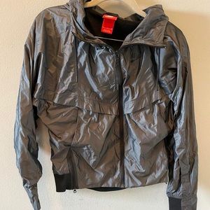 Nike silver wind breaker